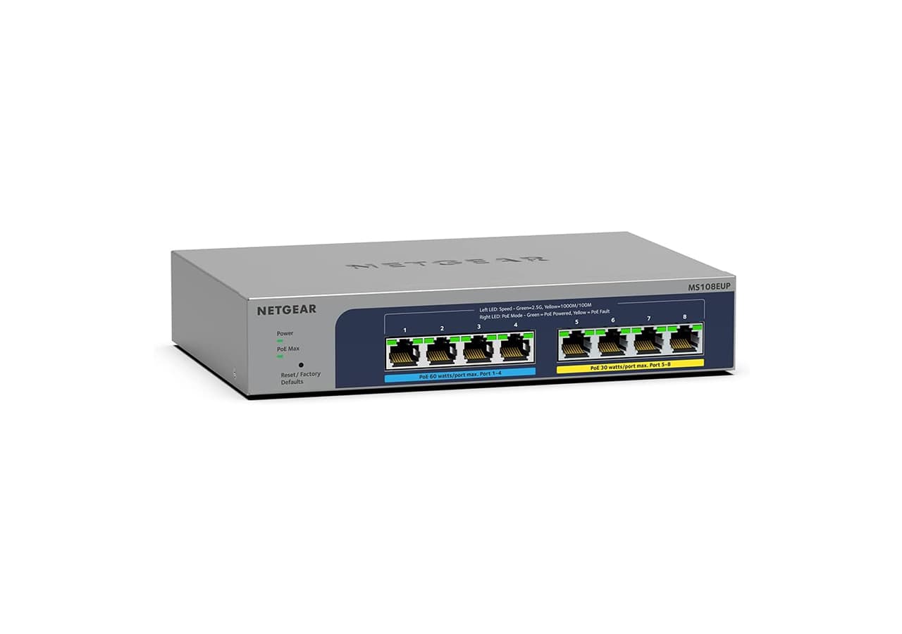 Switch Netgear MS108EUP POE++