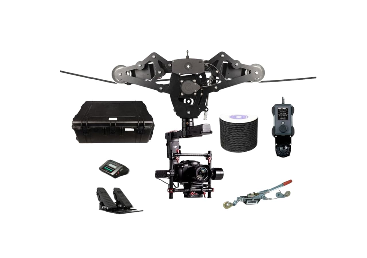 Cablecam motorisé