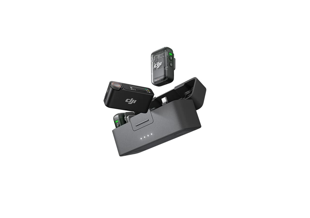 DJI Mic 2 (2 émetteurs + 1 récepteur)