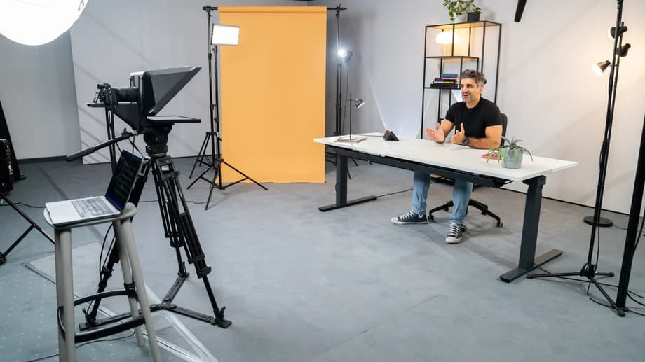 Prompteur : parler face caméra sans avoir l'air de lire ! : photo 4